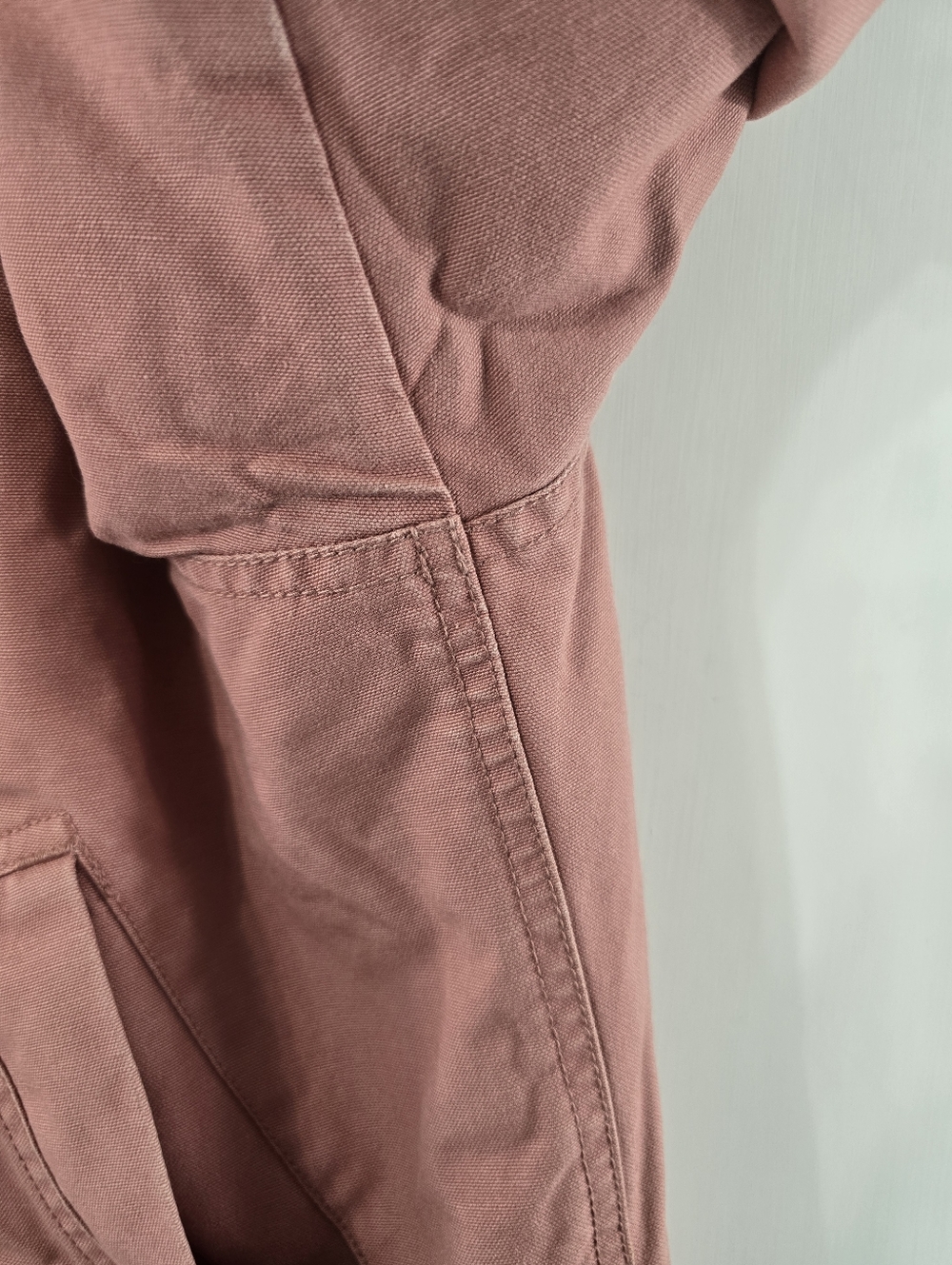 LL Bean Barn Jacket Corduroy Trim Vintage VTG 90s Y2k Chore Coat Button Front M - Picture 5 of 16